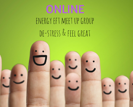 Online ‘Energise with EFT’ group (via Zoom online conferencing)